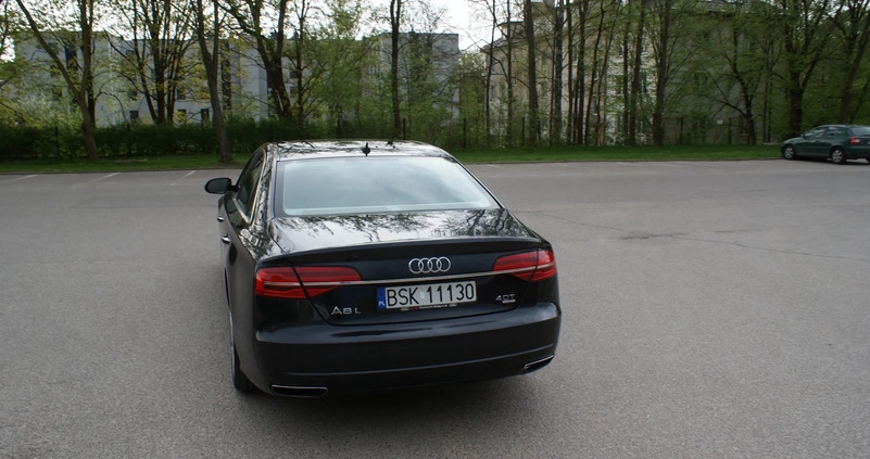 Audi A8 cena 109000 przebieg: 248000, rok produkcji 2015 z Białystok małe 529